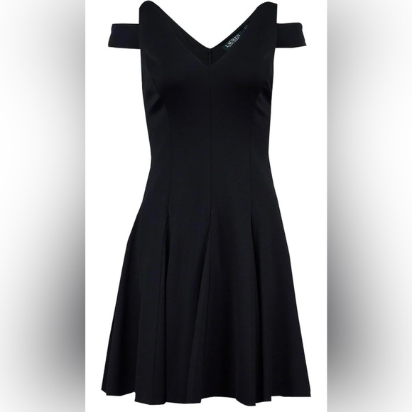 Ralph Lauren Dresses & Skirts - Ralph Lauren Women’s Black Pleated A-Line Mini Dress Size 8